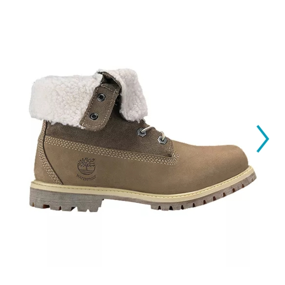 Timberland Women's Waterproof Fleece Fold-Down Boots